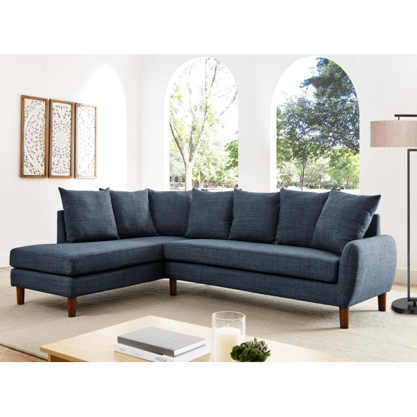 Ebern Designs Nandana Piece Upholstered Sectional Reviews